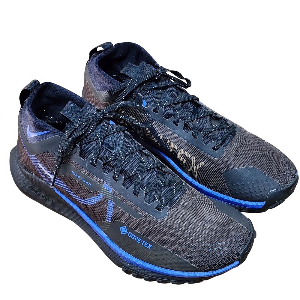 Nike Pegasus Trail 3 GORE-TEX Shoes Mens Size 11.5 Black Blue Trail Running